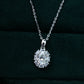 Oval Cluster 1Carat Moissanite Necklace