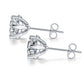 Snow Flake 0.1ct*2 Moissanite Stud Earrings