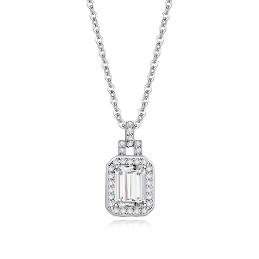 Ice 1ct Moissanite Necklace