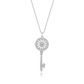 Keys 0.5ct Moissanite Necklace
