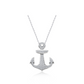Anchor Moissanite Necklace