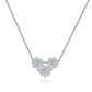 Honey Comb Moissanite Necklace