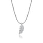 Feather Pavé Moissanite Diamond Choker