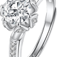 [LeBijouLab] Rose 2ct Moisssanite Ring