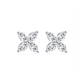 Victorian Moissanite Stud Earrings