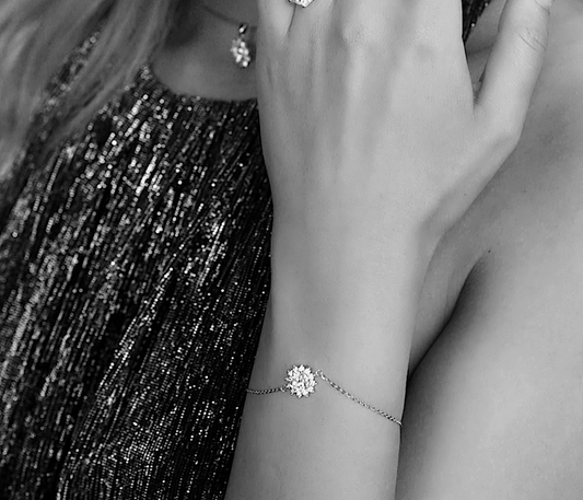 Sunflower 1Carat Moissanite Bracelet