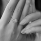 Cushion Halo 1Carat Moissanite Ring